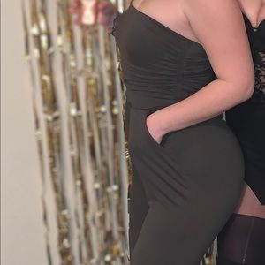 Olive green jumpsuit